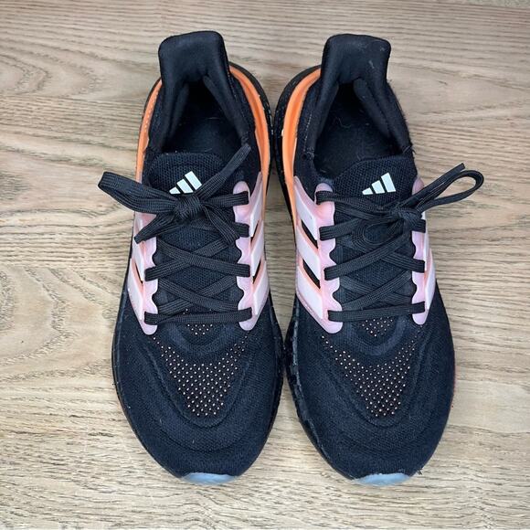 adidas Women’s UltraBoost Light ‘Black Beam Pink’ Running Shoe Athletic Size 7.5 - Picture 6 of 13